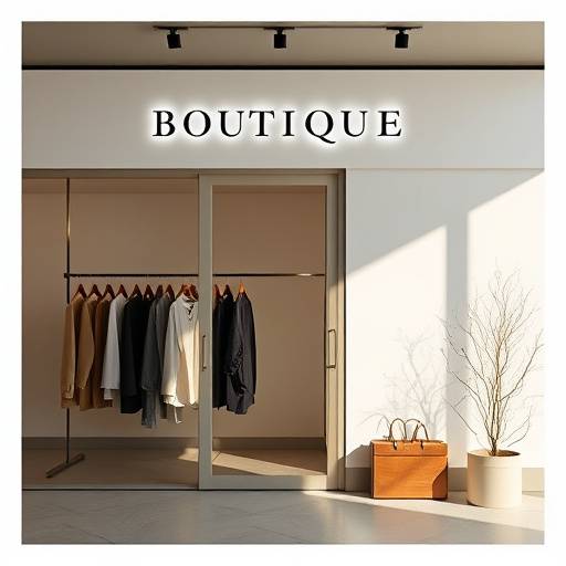 Branding package designed for a fashion boutique